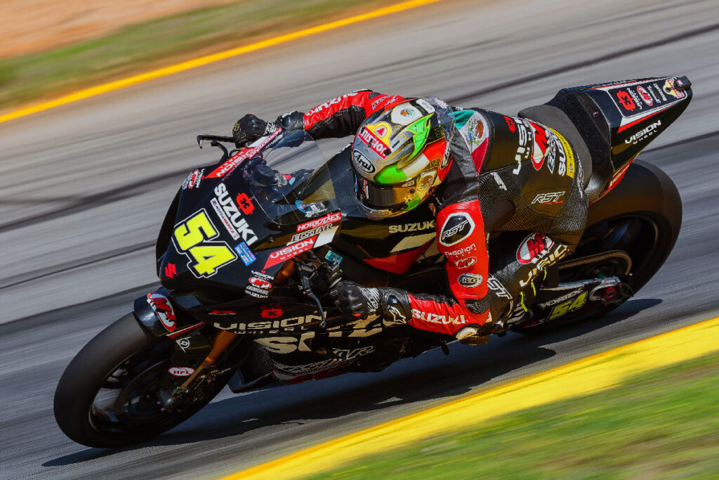Vision Wheel M4 Ecstar Suzuki rider Richie Escalante